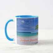 Perfekt Palm Tree Tropical Island Beach Tasse (Links)