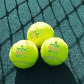 Perfekt passende Dusche Bachelorette Gastgeschenke Tennisbälle