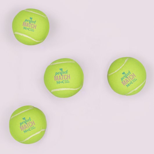 Perfekt passende Dusche Bachelorette Gastgeschenke Tennisbälle