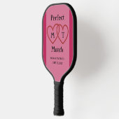 Perfekt passendes Monogramm-Pickleball-Paddel Pickleball Schläger (Links)