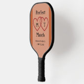 Perfekt passendes Monogramm-Pickleball-Paddel Pickleball Schläger (Links)