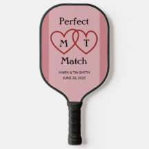 Perfekt passendes Monogramm-Pickleball-Paddel