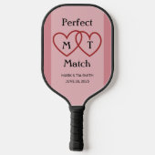 Perfekt passendes Monogramm-Pickleball-Paddel Pickleball Schläger (Rückseite)