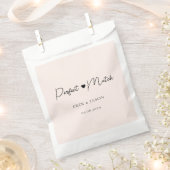 Perfekt passt! Blush, elegant, einfach Geschenktütchen (Ausgeschnitten)