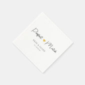 Perfekt passt! Elegant, Simpel Serviette (Ecke)