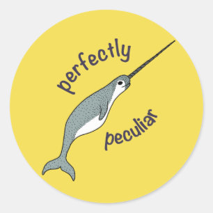 Perfekt Peculiar Narwhal Stickers