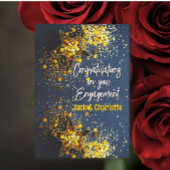 Perfekt Pick! Personalisierte Verlobung Karte