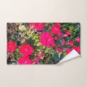 PERFEKT PINK ROSES Handtuch Badhandtuch Set (Handtuch)