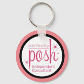 Perfekt Posh Independent Consultant Geschenke Schlüsselanhänger (Vorderseite)