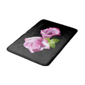 Perfekt Rosa Rose Badematte (Schrägansicht)