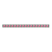 Perfekt Rosa Rose Satin Ribbon Ripsband (Vorderseite)
