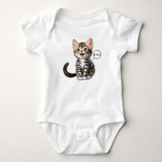 Perfekt spielend Baby Jersey Bodysuit Strampler