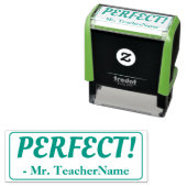 "PERFEKT!" Trainer-Feedback-Gummi-Briefmarke Permastempel (Beispiel)