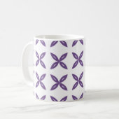 Perfekt trendige Tasse, Violett Kaffeetasse (Vorderseite Links)