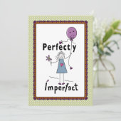 Perfekt Unperfekt 1A_Flat Card 5"x7" (Stehend Vorderseite)