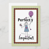 Perfekt Unperfekt 1A_Flat Card 5"x7" (Vorne/Hinten)