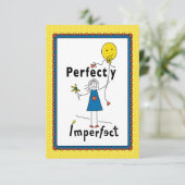 Perfekt Unperfekt 1B_Flat Card 5"x7" (Stehend Vorderseite)