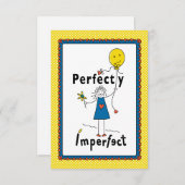 Perfekt Unperfekt 1B_Flat Card 5"x7" (Vorne/Hinten)