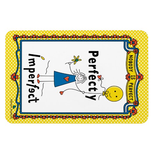 Perfekt Unperfekt 1B_Flexible Magnet 4"x6" (Horizontal)