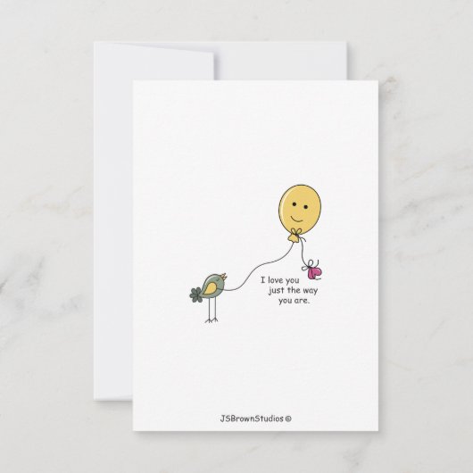 Perfekt Unperfekt 1C_Flat Card 5"x7" (Rückseite)