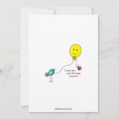 Perfekt Unperfekt 2_flache Karte 5"x7" (Rückseite)