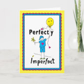 Perfekt Unperfekt 2_Grußkarte 5"x7" Karte (Vorderseite)