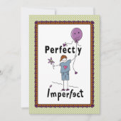 Perfekt Unperfekt 2A_Flat Card 5"x7" (Vorderseite)