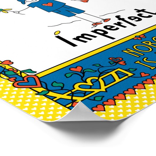 Perfekt Unperfekt 2A_Print 8"x10" Poster (Ecke)