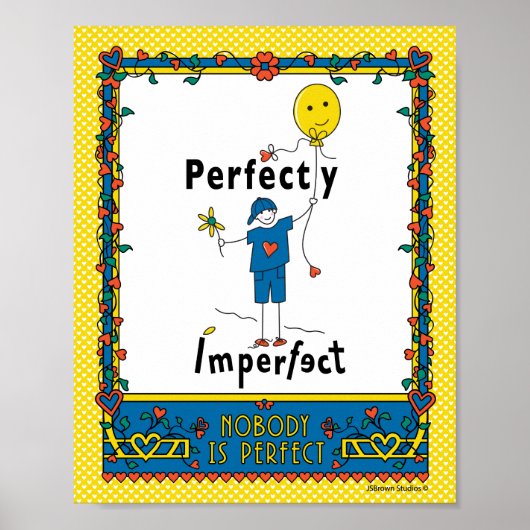 Perfekt Unperfekt 2A_Print 8"x10" Poster (Vorne)