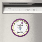 Perfekt Unperfekt 2A_Round Magnet 3" (In Situ (Geschirrspüler))