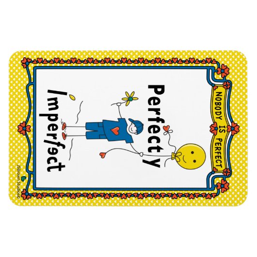 Perfekt Unperfekt 2B_Flexible Magnet 4"x6" (Horizontal)