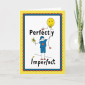 Perfekt Unperfekt 2B_Greeting Card 5"x7" Karte (Vorderseite)