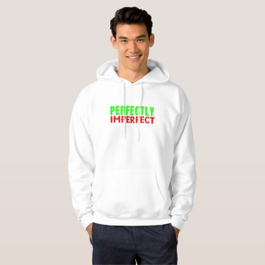 Perfekt unperfekt hoodie (Vorne ganz)