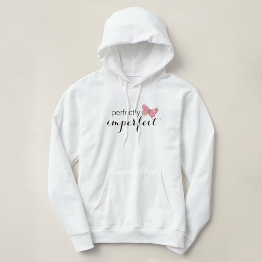 Perfekt unperfekt hoodie (Design vorne)