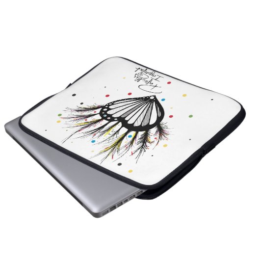 Perfekt unperfekt laptopschutzhülle (Vorne Knopf)