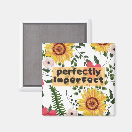 Perfekt unperfekt magnet (Vorderseite/Rückseite)