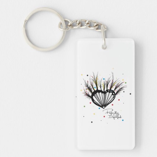 Perfekt unperfekt schlüsselanhänger (Vorderseite)