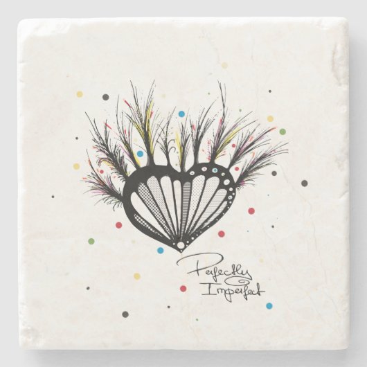 Perfekt unperfekt steinuntersetzer (Vorderseite)