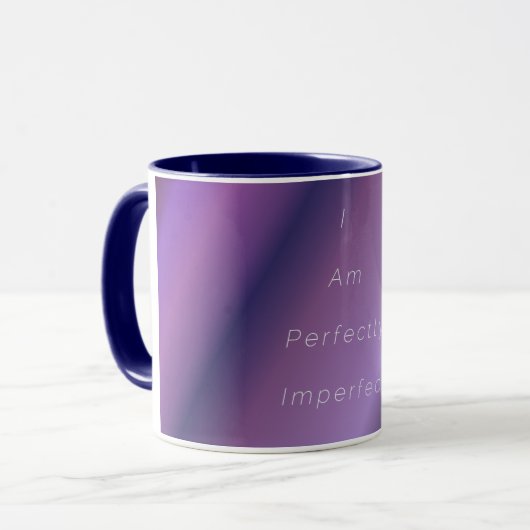 Perfekt unperfekt tasse (Vorderseite Links)