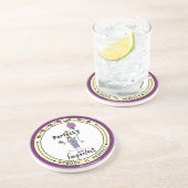 Perfekt Unperfekter 2A_Round-Untersetzer Getränkeuntersetzer (Seite)