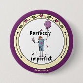 Perfekt Unperfektes 2A_Round Button Button 3" (Vorderseite)