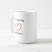 Perfekt unvollkommen kaffeetasse (Vorderseite Links)