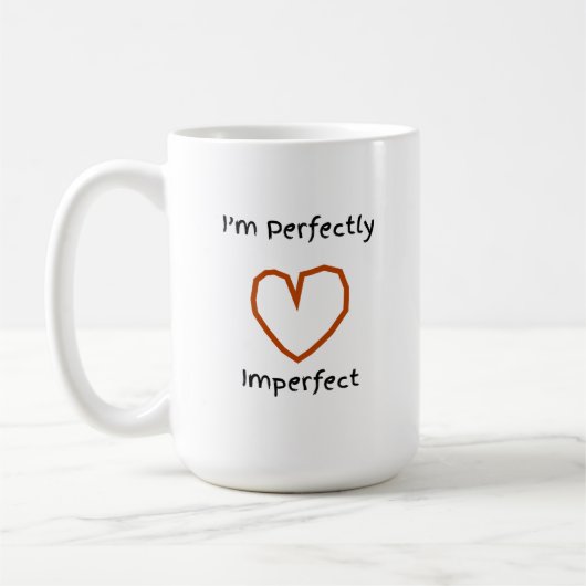 Perfekt unvollkommen kaffeetasse (Links)
