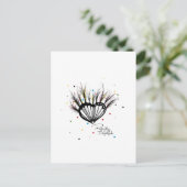 Perfekt Unvollkommene LIEBE Postkarte (Stehend Vorderseite)