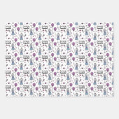 Perfekt Unvollkommenes 1A Wrapping Paper Geschenkpapier Set (Vorderseite)