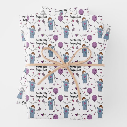 Perfekt Unvollkommenes 2A Mix_Wrapping Papier (Beispiel)