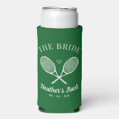 Perfekt zum letzten Swing Tennis Bachelorette Selters Dosenkühler (Seltzer Vorderseite)