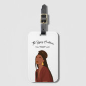 Perfekt zur Feier des Black History Month 2026 Gepäckanhänger (Vorderseite Vertikal)