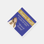 Perfekte Abschluss Gratulation  Serviette (Ecke)
