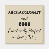 Perfekte Archäologie und Koch Magnet (Vorne)